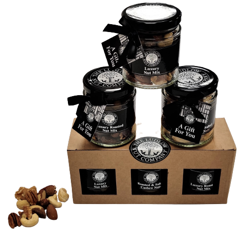Gift Jar Pack - 3 x Jars of our Nut Selection