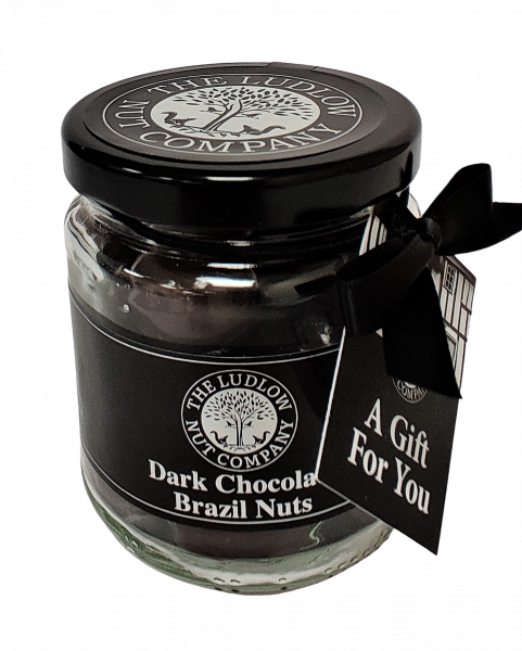Gift Jar - Dark Chocolate Brazil Nuts - 95g