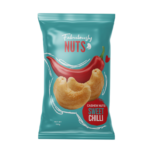 Fabulously Nuts - Roasted Cashew Nuts Sweet Chilli