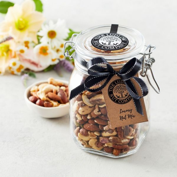 Large Gift Jar - Luxury Nut Mix - 600g